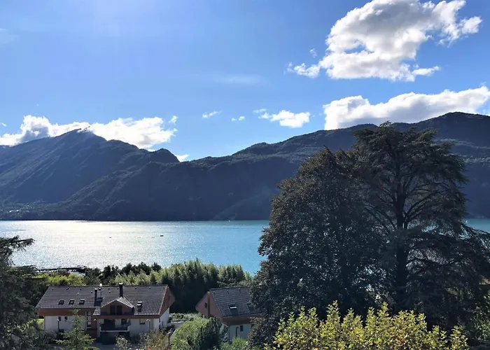 T2, Vue Lac, Climatise, Parking, Confort アパート